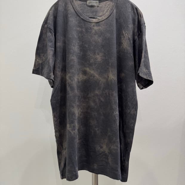 요지야마모토 뿌르옴므 다크 타이다이 티셔츠