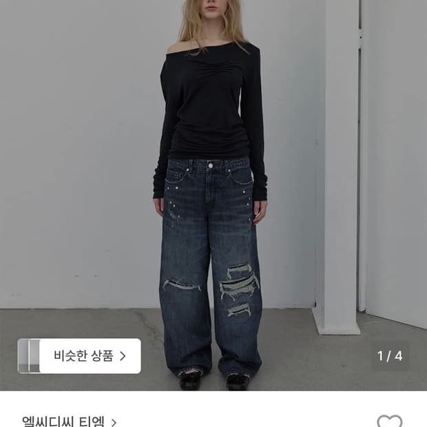 [새상품] Lcdc tm Rivet denim 엘씨디씨티엠 리벳 데님