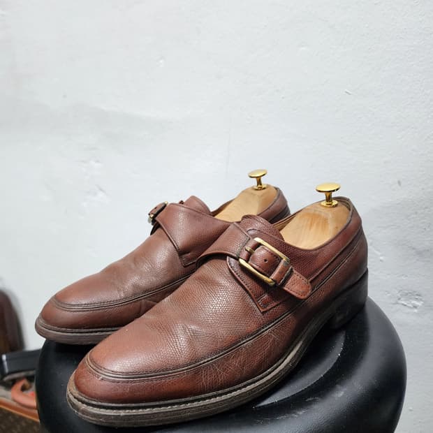 REGAL 리갈 레더 몽크 스트랩 구두