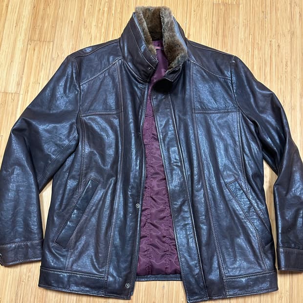 (95) 빈티지 가죽자켓
