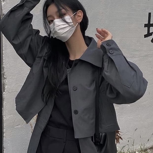 트리밍버드 3way trench coat