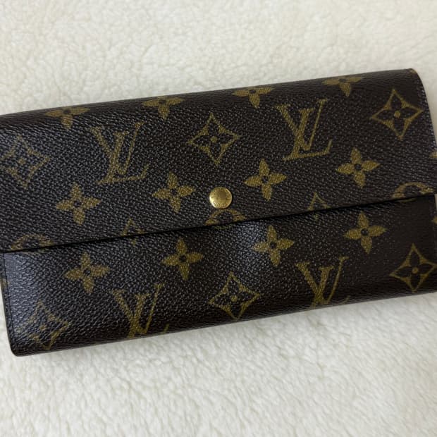 루이비통 모노그램 캔버스 사라 월릿 장지갑