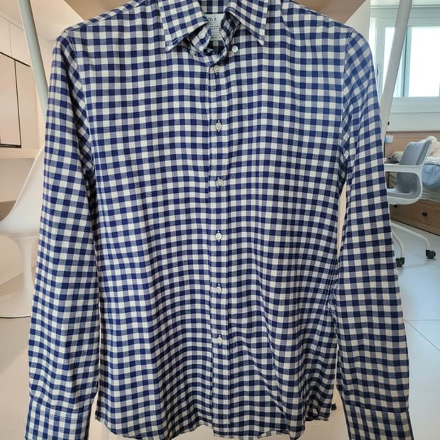 단정함의 정석 – A and z 깅엄 체크 셔츠 