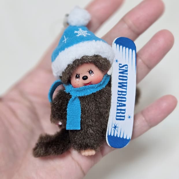 몬치치 스노우보드 키링