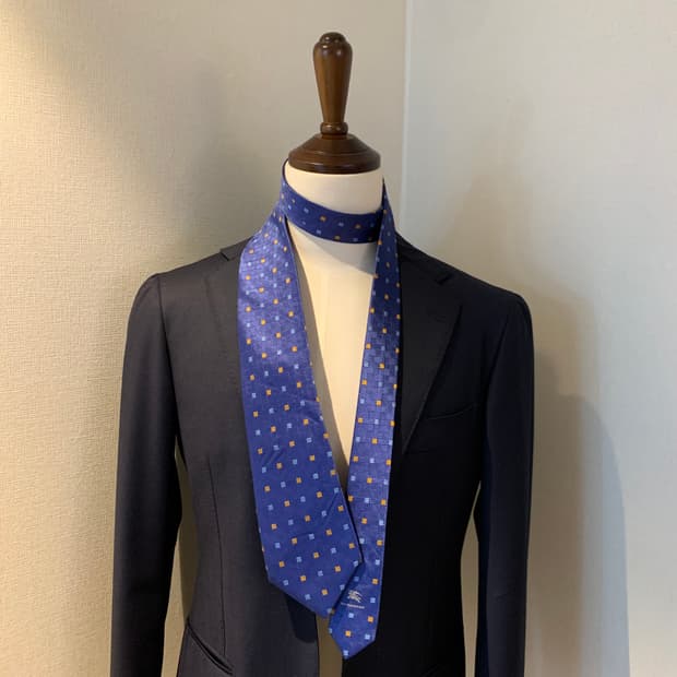 버버리(BURBERRY) 신형라벨 최상급 명품넥타이 체크무늬 9.4cm