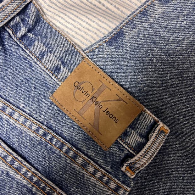 캘빈클라인 ck 데님 26인치 세미부츠컷 플레어 flare boots