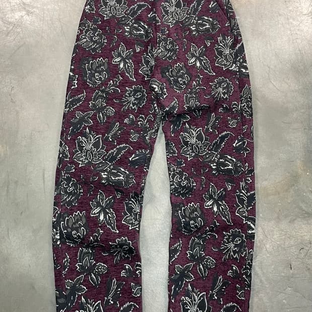 디네댓 데드스탁 플로랄 워크팬츠