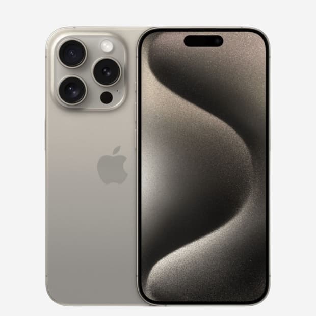 [무음카메라] 아이폰 15pro 내추럴 티타늄 256GB
