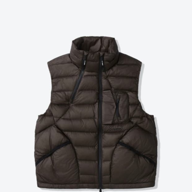 헬리녹스 다크브라운 패딩 베스트L