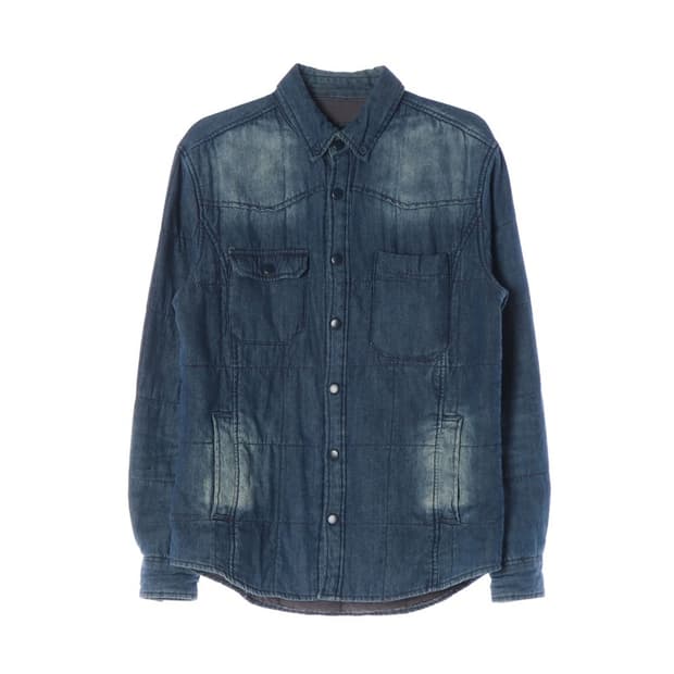 코데즈컴바인 포맨 워싱 데님 누빔 셔츠 M