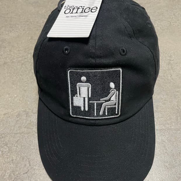 The office 볼캡 모자 더 오피스 비치스케이트