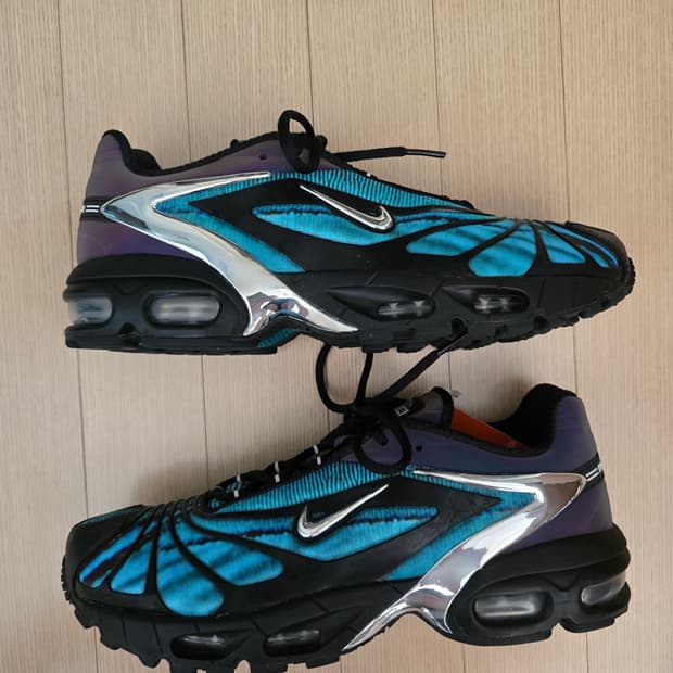 나이키 x 스켑타 에어맥스 테일윈드 5 크롬 블루 275