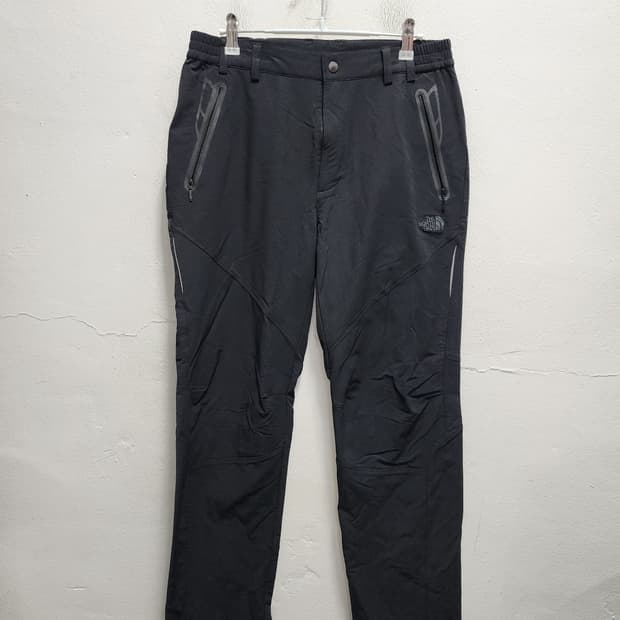 노스페이스 기능성 매트블랙 팬츠