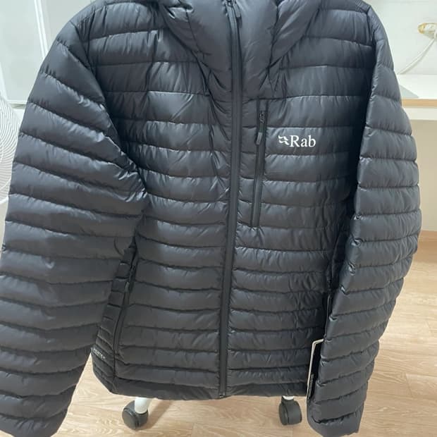 rab 마이크로라이트 알파인 자켓 블랙 L