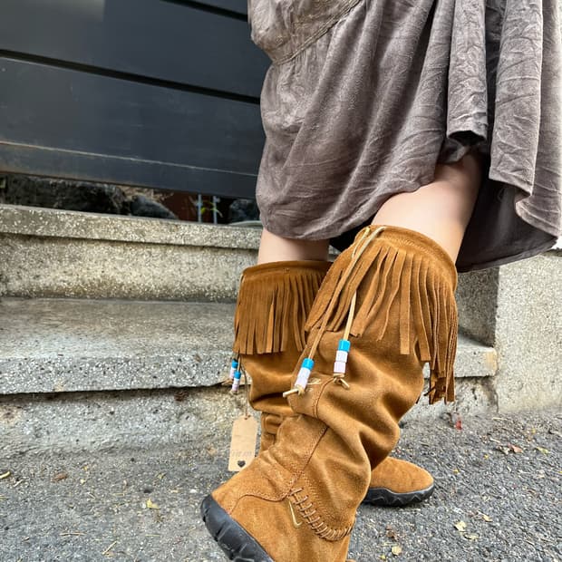 Nike 히피 보헤미안 롱 부츠