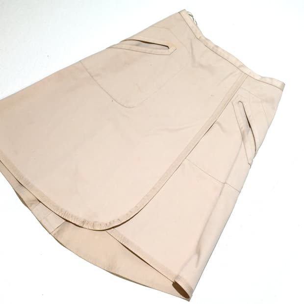 Jil sander six pointed pocket skirt