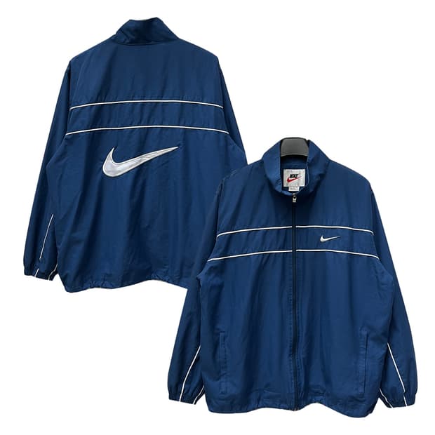 나이키 올드스쿨 빅로고 바람막이 자켓 XL