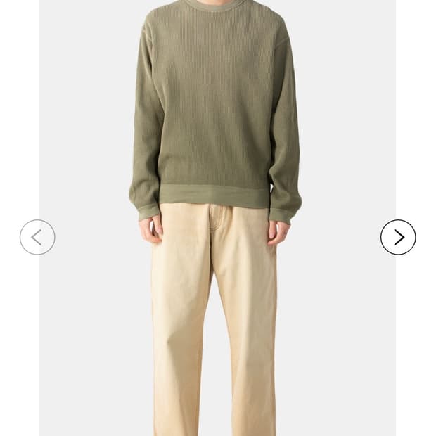 캐피탈 와플티 카키