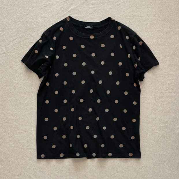 꼼데가르송 13ss 도트 티셔츠