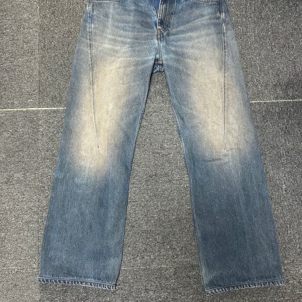 Y/project 와이 프로젝트 파리 베스트 진 빈티지 네이비 29