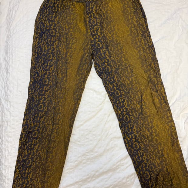 스투시 밴딩 팬츠 레오파드 패턴 19SS 32-34사이즈