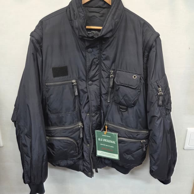 U.g 오리지날 멀티포켓 항공 패딩 자켓 xxl