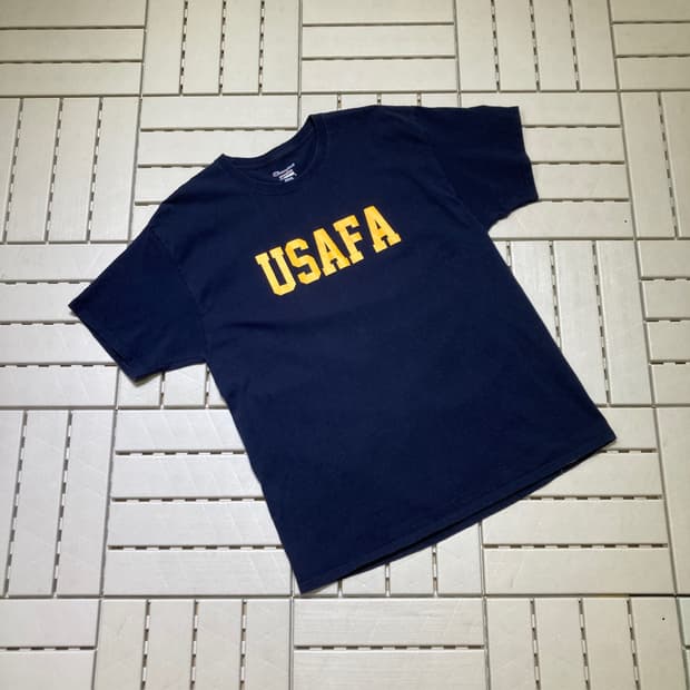 [XL]챔피온 USAFA 프린팅 반팔티 네이비 0720