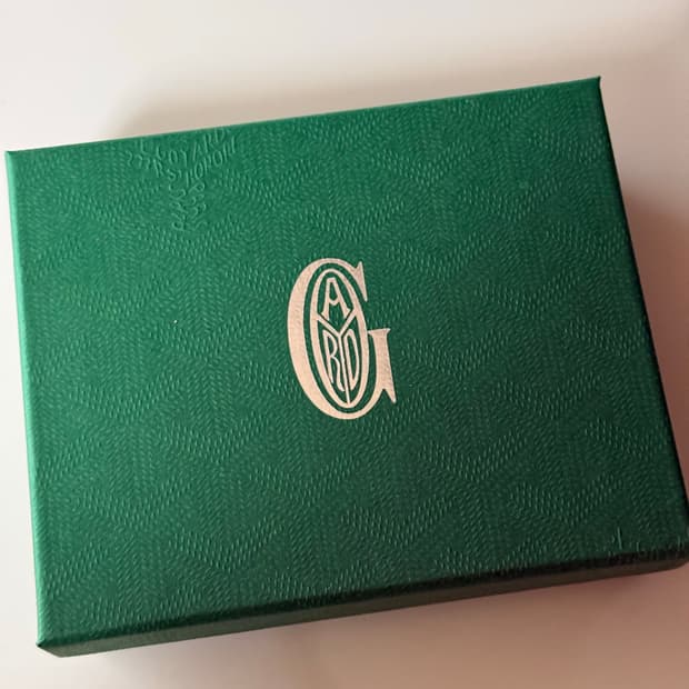 고야드 인서트 카드지갑 그레이 최상