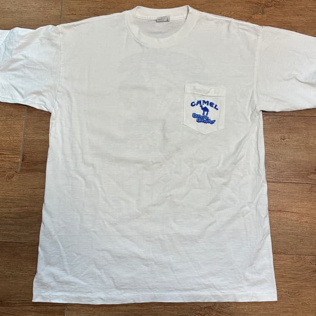 90s 카멜 반팔 미제🇺🇸
