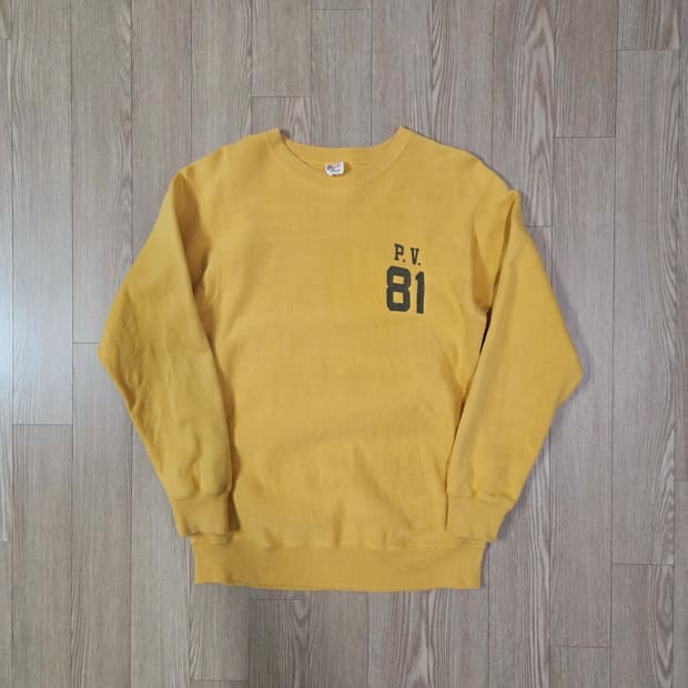 KRIFF MAYER 옐로우 럭비 티셔츠