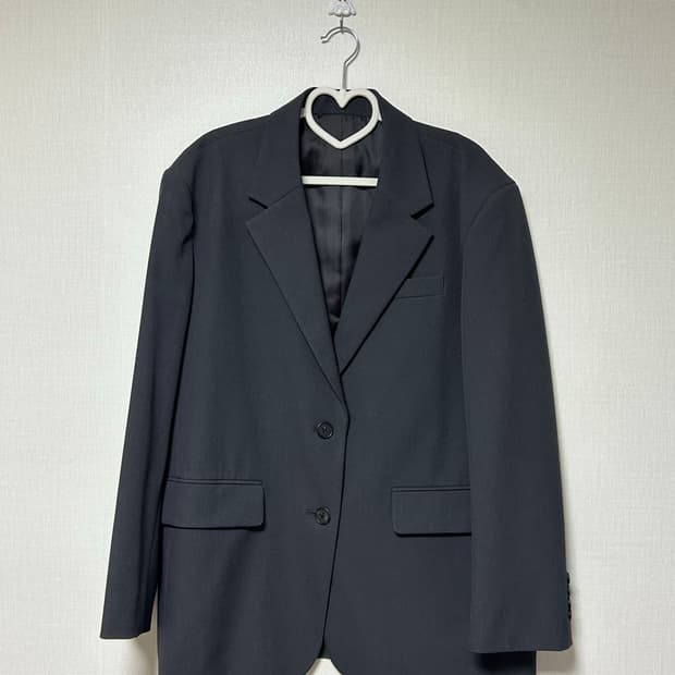 무신사 스탠다드 블랙 블레이저 M