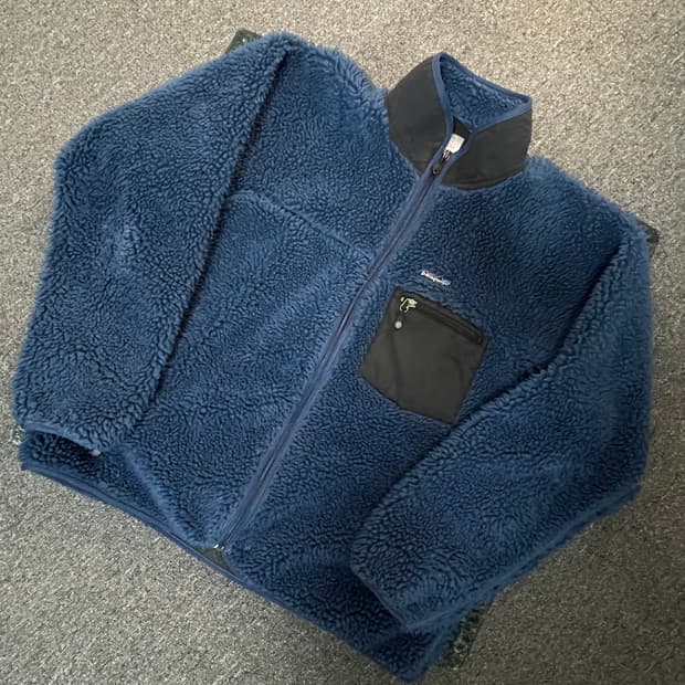 [L] 빈티지 파타고니아 딥파일 딥블루