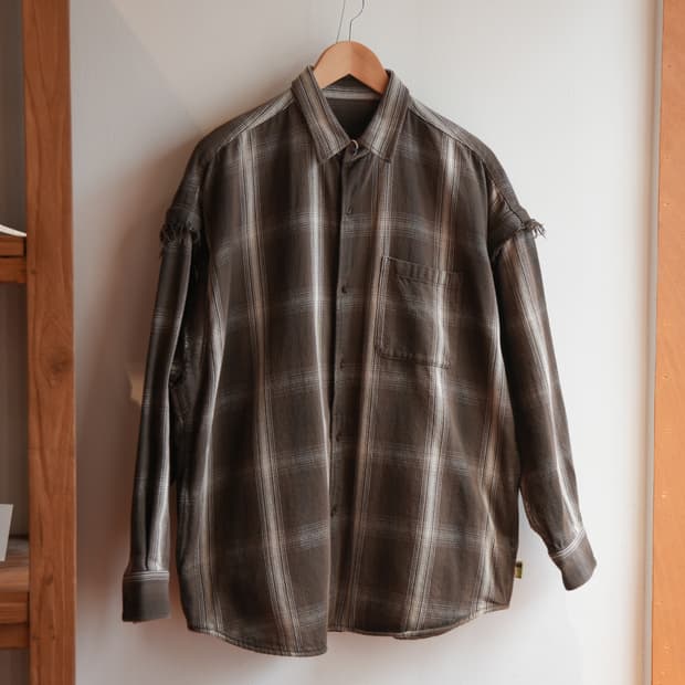 SSZ beams 19AW 피터 셔츠