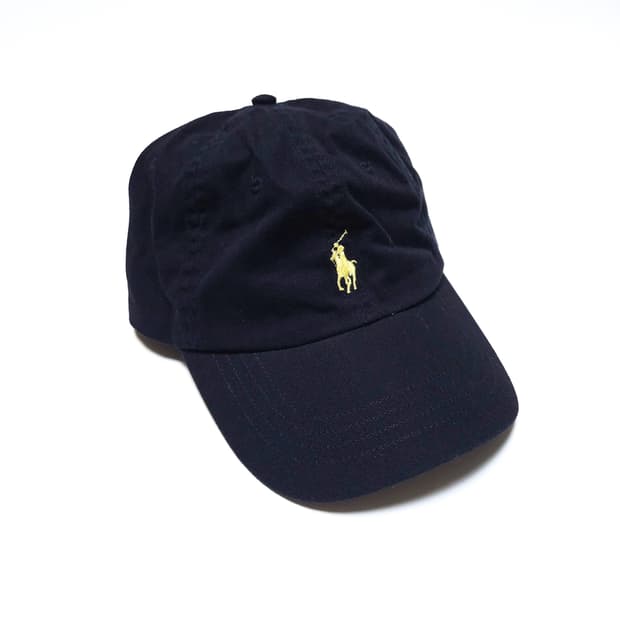 폴로 랄프로렌 포니 코튼 치노 볼캡 캡모자 네이비