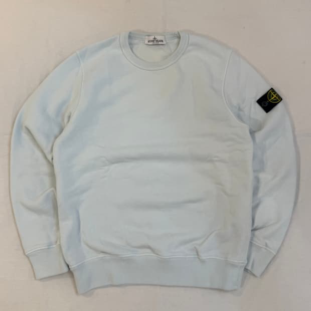21FW 스톤아일랜드 주니어 소라색 맨투맨 스웻셔츠