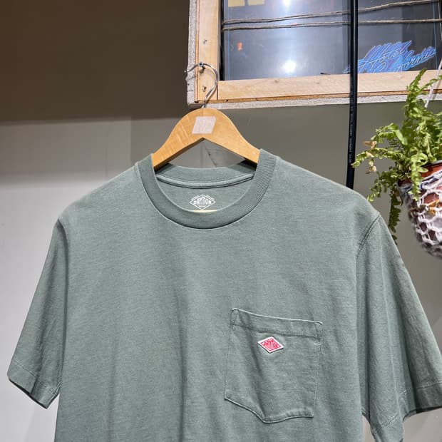 Danton 단톤 포켓 반팔 티셔츠