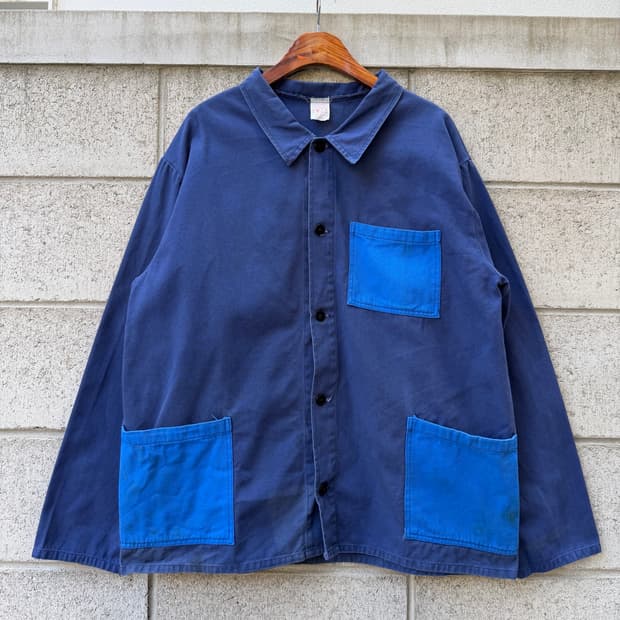 90s SLOVAKIAN COLORBLOCK 빈티지 유로피안워크자켓