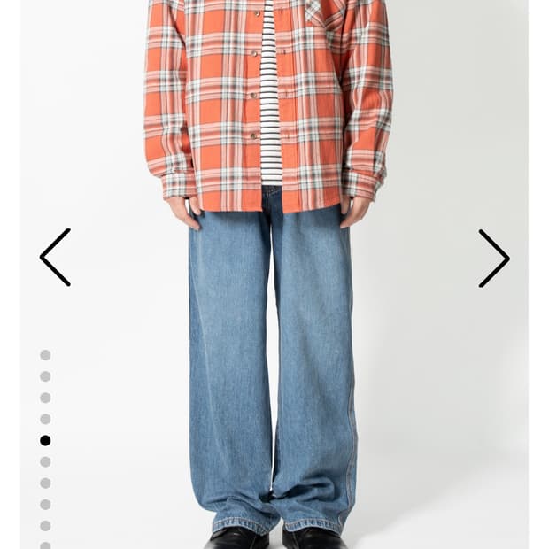 [삽니다] Sun Multi Check Pocket Shirt Orang