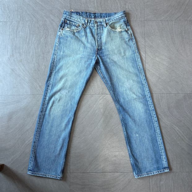 리바이스 정품 501 데님 팬츠 바지