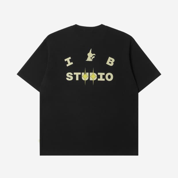 아이앱 스튜디오 x 포켓몬 따라큐 티셔츠 블랙 옐로우
