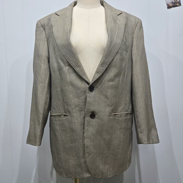 버버리 하운드투스 체크 자켓 블레이저