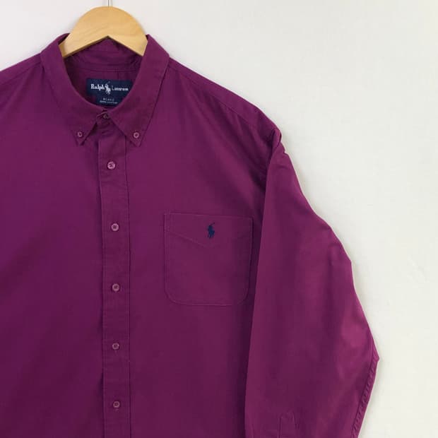 Xxl 폴로 솔리드코튼 셔츠