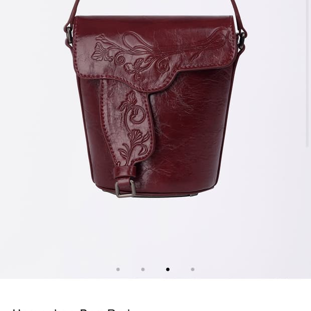 스컬프터 Horseshoe Bag Red 구합니다