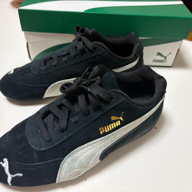 푸마 스피드캣 OG 블랙 화이트