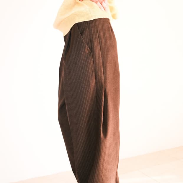 Lek 6am 스트라이프 슬랙스