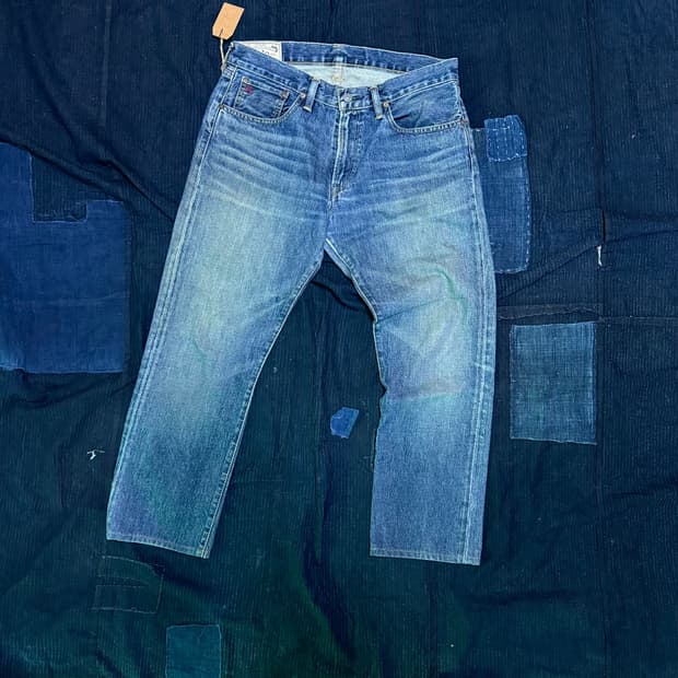 폴로 랄프로렌 워시드 데님 팬츠 32