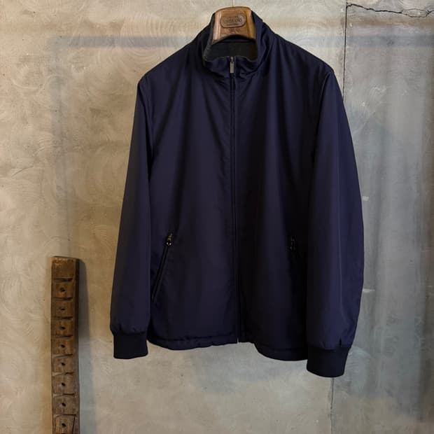 CANALI 까날리 짚업 블루종 105