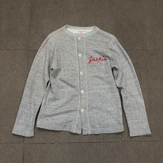 DENIM DUNGAREE 데님앤던가리 우먼스 웜업 자수 탑