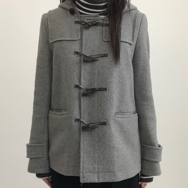 Ropé Picnic Grey Hooded Duffle Coat