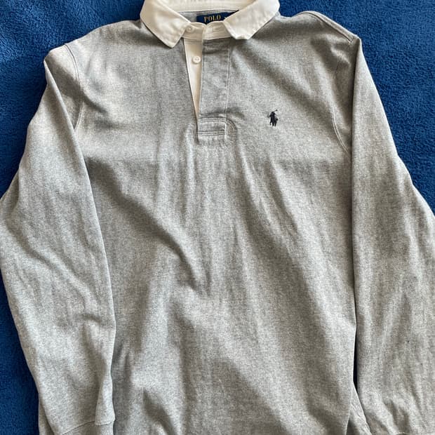 폴로 랄프로렌 럭비티 그레이 